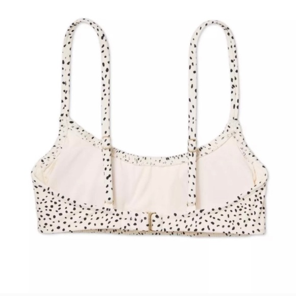 Juniors' Smocked Bralette Bikini Top & Tie Bottom - Picture 5 of 8